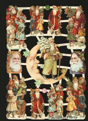 German embossed style scrap - embossed,