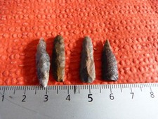 Lot de pointe de flèche silex