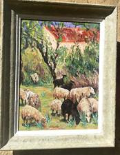 Tableau huile sur - , corse