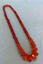 GRAND COLLIER EN AMBRE VINTAGE