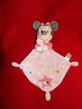 Doudou Plat Disney Baby Minnie Rose Etoile Planète
