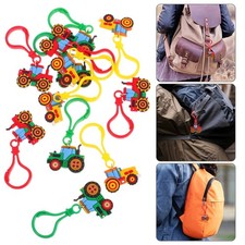  12 Pcs Porte Clé Tracteur Clef Faveur Du Parti De Pâques Remplisseur Panier