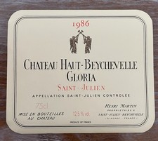 Étiquette Château Haut