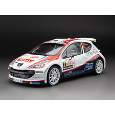 PEUGEOT 207 S2000 N.2 RALLY AUTOMOBILE MONTE CARLO 2011 P.SOLBERG 1:18 Sunstar A