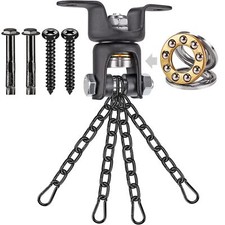 Support Sac de Frappe Plafond Crochet pour Hamac Chaise Pivot 360° Support Sa...