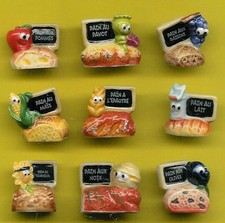 * FEVES  DES PAINS VRAIMENT SPECIAUX   série complète ...ref. G67