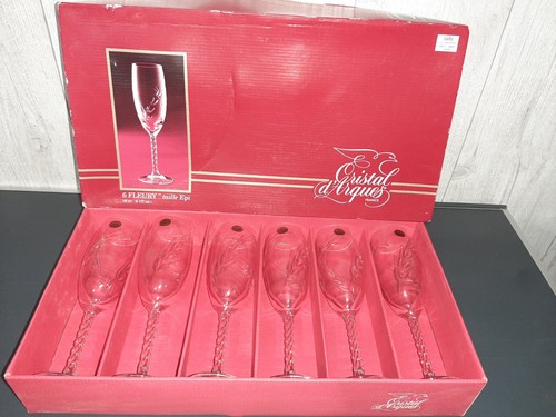 Flûtes champagne cristal - flûtes,