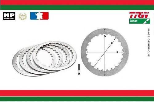 Embrayage lisse yamaha xvz - embrayage,