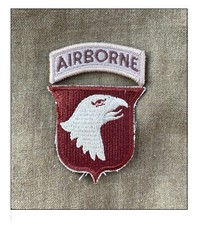 US ww2 parachutiste 101st 82nd