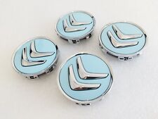 4× Centre de roue Citroën DS