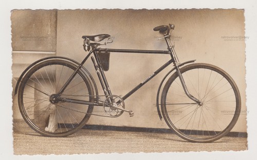 Super rare photo - vélo, ancien