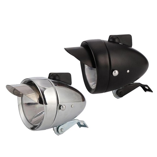 Led rétro vélo lumière noir - vélo,