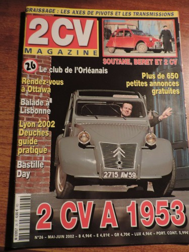 2cv magazine souvenirs - 2cv, /