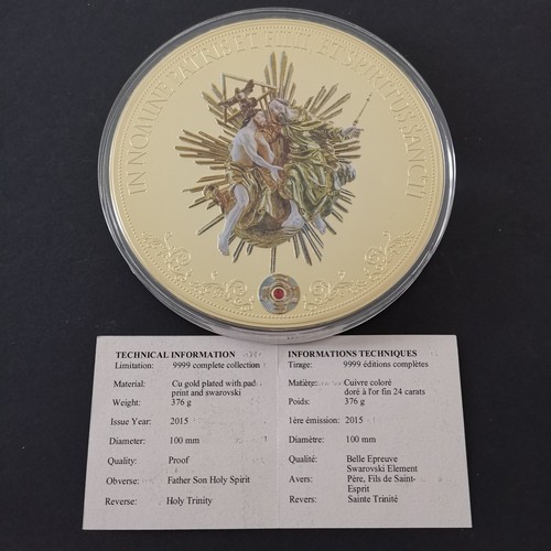 Medaille 2015 100mm - 2015, pere