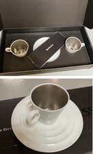 NESPRESSO Coffret Christian Ghion premium Espresso Platinum Ring tasses