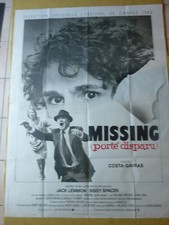 Missing Porté Disparu affiche movie poster cinema 120x160cm