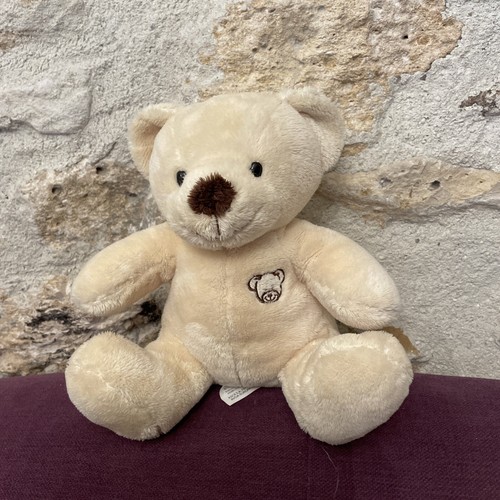 Doudou peluche ours beige - doudou,