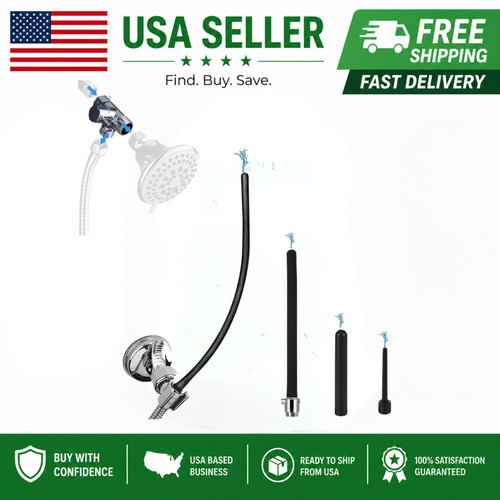 Shower enema system with - shower,