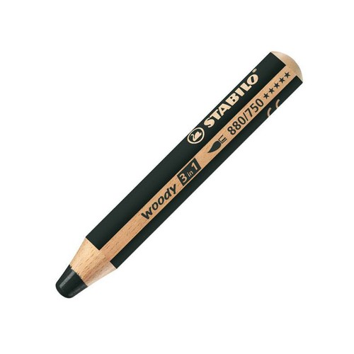 Crayons couleur woody 3in1 - crayons, de