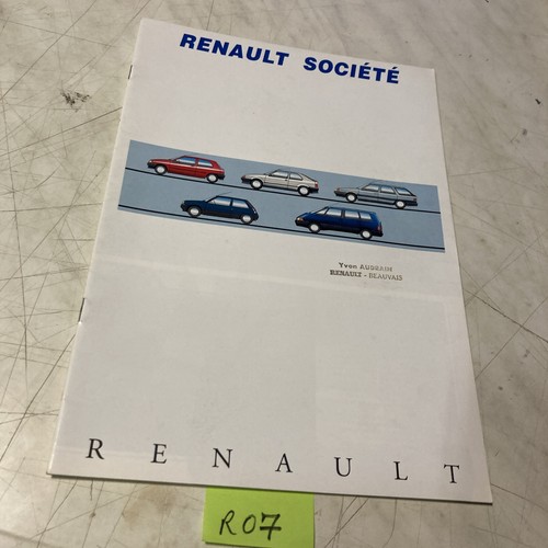 Renault automobile société