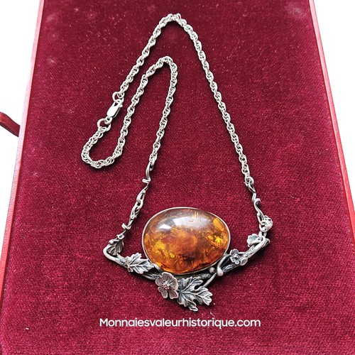 Collier plastron vintage - collier,