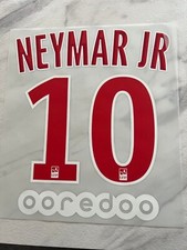 FLOCAGE NEYMAR 10 PSG MAILLOT