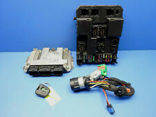 PEUGEOT 307 1.4 HDI KIT CALCULATEUR MOTEUR 0281011090 - 9654984380 9651196980 A