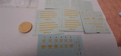 Decals décalcomanie 87 - décalcomanie, 1/87