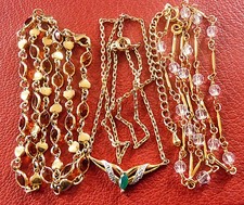 Lot Colliers Plaqué Or