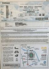 Place concert cat1 Red Hot Chili Peppers stade de France le 8 juillet 2022