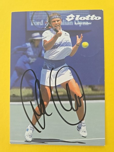 Autographe anke huber signé - huber,