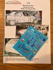 DECALS 1/43 SKODA FAVORIT