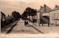 22221 cpa 61 Argentan - Route d'Ecouché