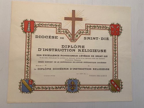 Saint die diocèse - diocèse, de.