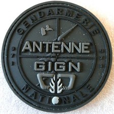 GENDARMERIE PARACHUTISTE ANTENNE GIGN GUADELOUPE 971 GRIS *
