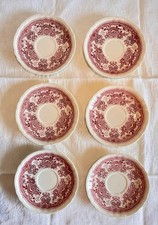 Six petites assiettes - six,