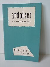 LIVRE ARDOISES EN FIBROCIMENT DE POISSY YVELINES 78 ELO