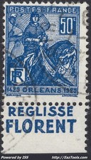 FRANCE N° 257 AVEC BANDELETTE