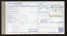 AIR FRANCE bulletin de bagage