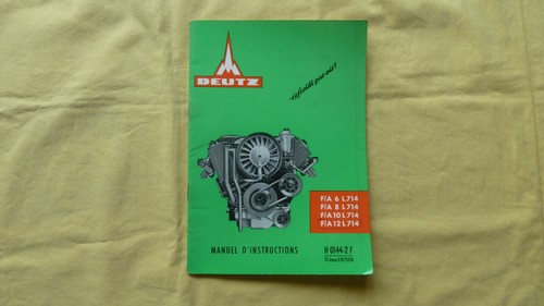 Moteur deutz 10 - f/a,