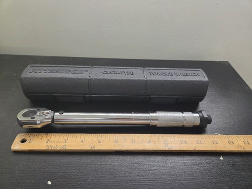 Pittsburgh torque wrench 4 - pittsburgh, 1/4