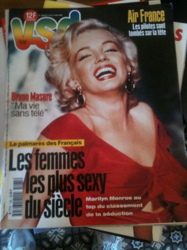 Magazine vsd marilyn monroe - magazine,