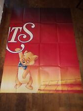 Affiche cinéma géante " Les aristochats " 8 panneaux walt disney