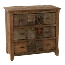 Commode 3 Tiroirs en Bois