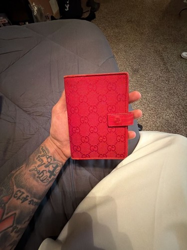 Gucci canvas agenda - gucci, gg