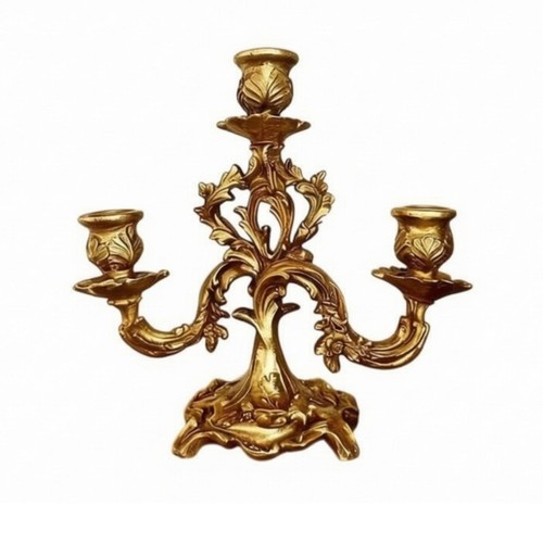 Candélabre baroque trois - candélabre,
