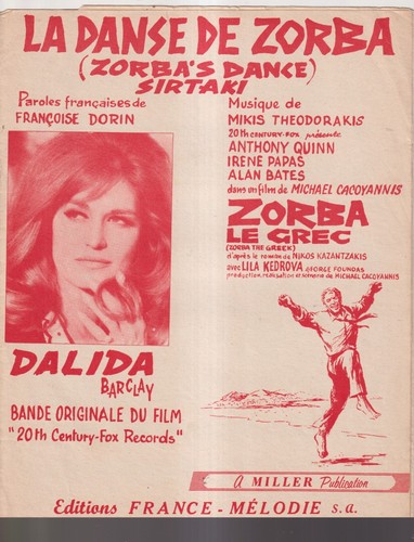Dalida danse zorba - danse,