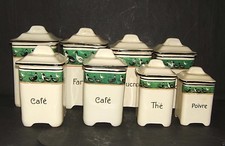 SERIE 8 POTS A EPICES ANCIEN