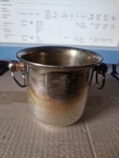  Petit Seau à Glace  metal argenté ou metal blanc