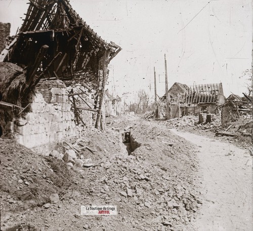 Village hébuterne guerre - d’hébuterne,,